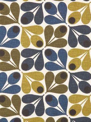 Orla Kiely Slub Acorn Cup Furnishing Fabric