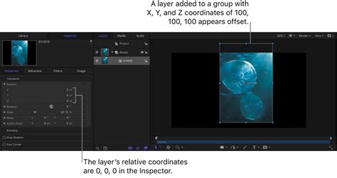 Relative coordinates in Motion - Apple Support (IN)