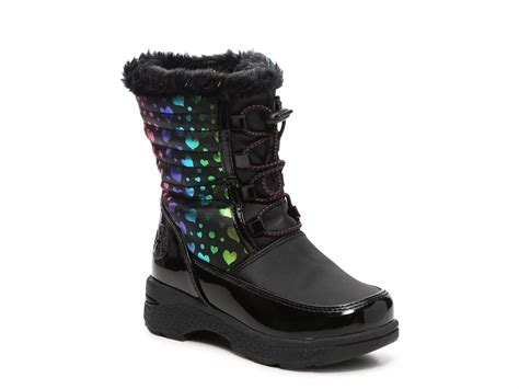 Totes Isotoner Renee Snow Boot - Kids' - Free Shipping | DSW