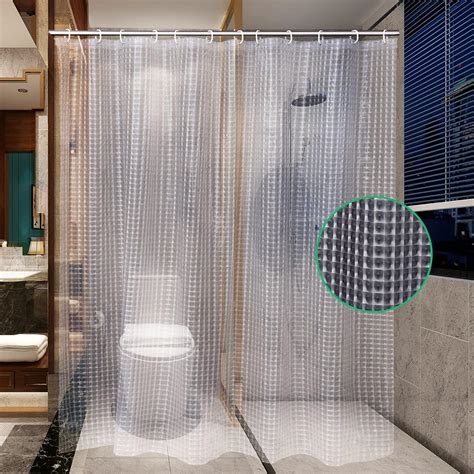Waterproof Shower Curtain Liner 8G EVA Thick Review | Hello Bathrooms