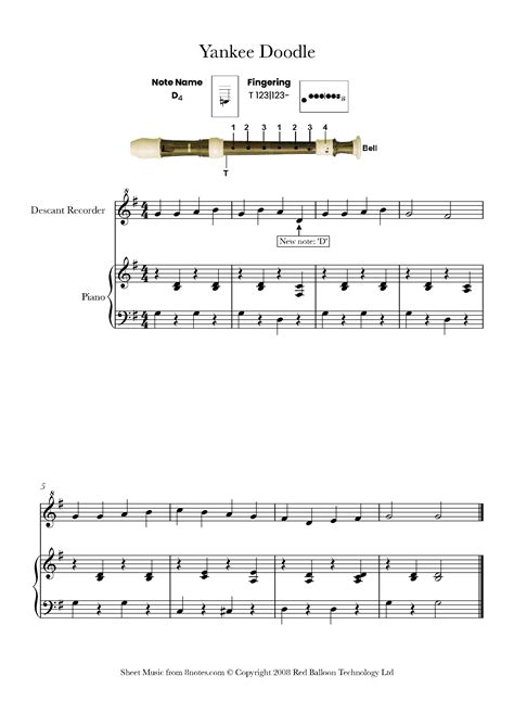 Free Recorder Sheet Music, Lessons & Resources - 8notes.com