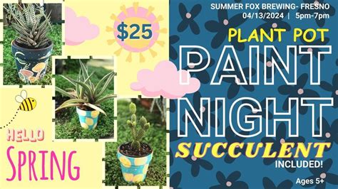 Paint&Sip-Spring-Apr13-SummerFoxFresno, Summer Fox Brewing Company ...