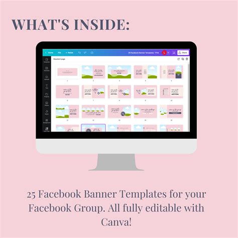 Facebook Cover Template Canva | Facebook Banner Template, Facebook ...