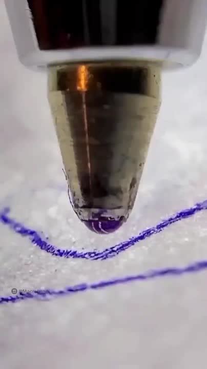 Image result for Ballpoint Pen Under Microscope