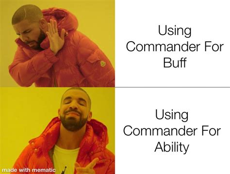 Image result for TDS Commander Meme