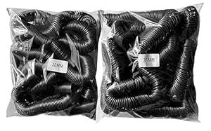 Kosh Spiral Binding Black Heavy Quality Plastic Spiral Ring/Coil/Loop ...