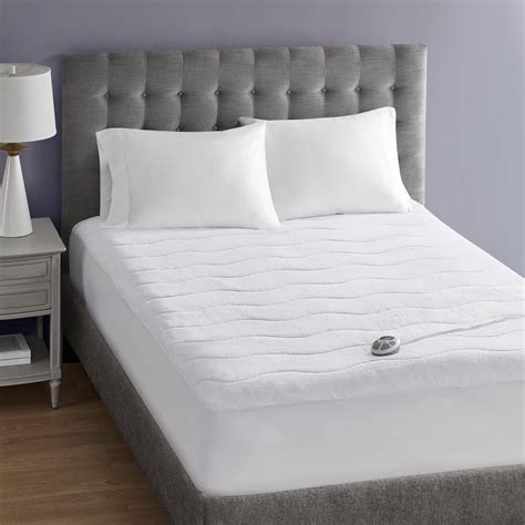 Amazon.com: Serta Plush Heated Mattress Pad - Electric Bed Warmer with ...