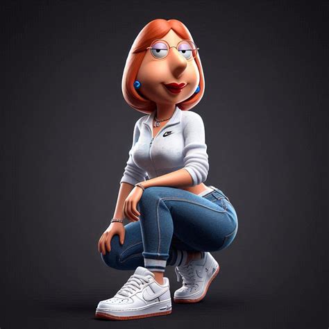 Lois Griffin looking like a baddie. by AIGiantessCrush on DeviantArt