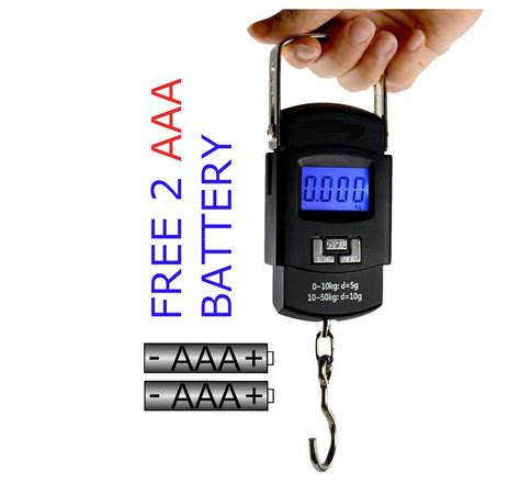 MoreBlue Bolt Electronic Portable Hook Type Digital LED Screen Luggage ...
