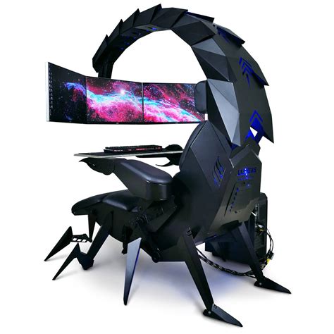 Scorpion Chair - Futuristic Zero Gravity Reclining Workstation / Gaming Chair