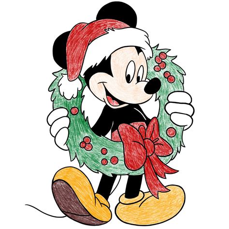Disney Christmas Cards & Colouring Sheets – Free Printables | Mama Geek