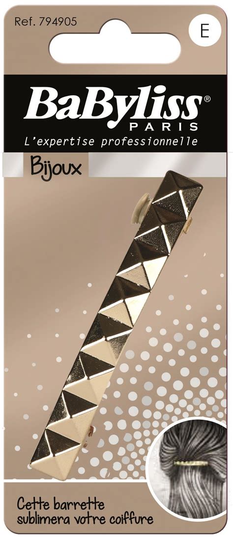 BaByliss Paris Accessories Hårspänne Nitar Guld | lyko.com