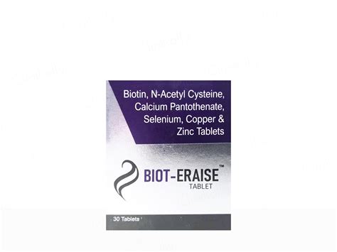 Buy Biot Eraise Hair Growth Tablet Online at Best Price | Clinikally