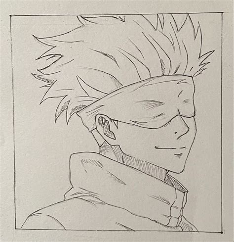 Satoru gojo drawing – Artofit