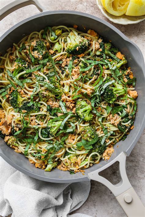 Healthy Canned Salmon Pasta | Walder Wellness, RD