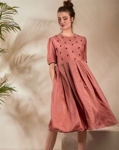 Dusty Rose Dress – Showshaa