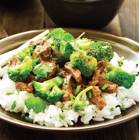 Asian Beef with Basmati Rice and Broccoli - Kosher.com