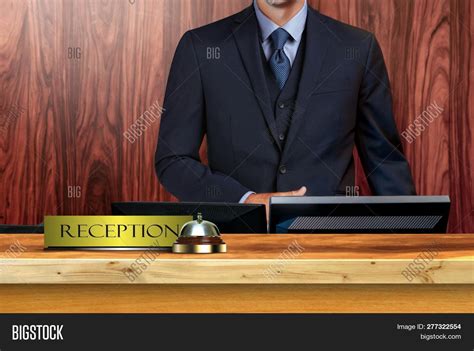 Male Receptionist Image & Photo (Free Trial) | Bigstock
