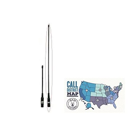 Buy MFJ HT Antenna, 144/440Mhz, Female SMA, 15 3/4" and Ham Guides TM ...