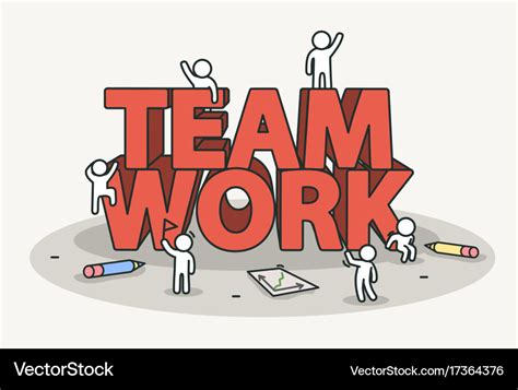 Team Work Text Vector 的图像结果