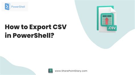 How to Export an Output to a CSV File From PowerShell 的图像结果