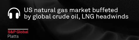 US natural gas market buffeted by global crude oil, LNG headwinds | S&P ...