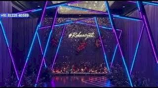 3D MI Bar LED Arch Entry Tunnel Decoration +91 81225 40589 Chennai ...