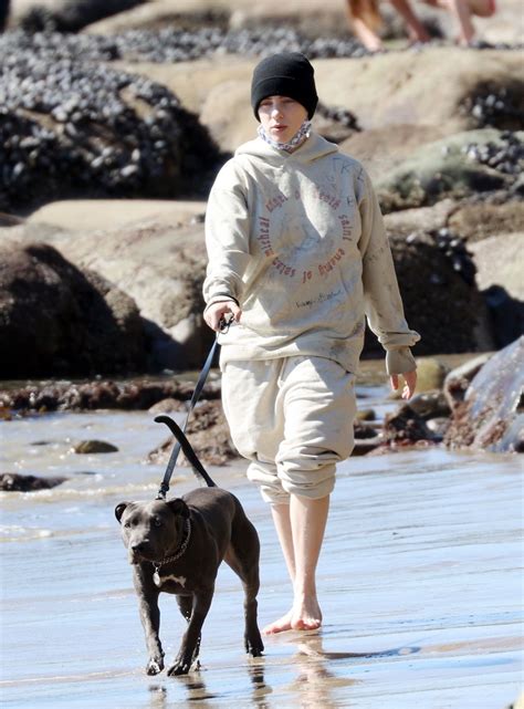 Billie Eilish - Beach in Malibu 02/21/2021 • CelebMafia