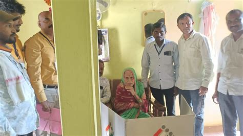 Hingoli: 989 Voters Use Home-to-Voting Facility