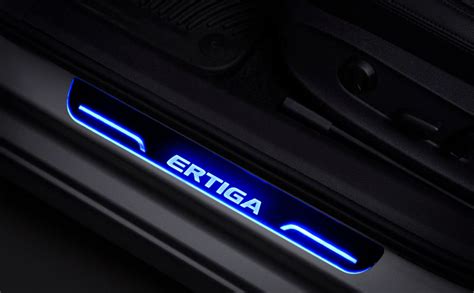 FABTEC Car Door Foot Step Led Sill Plate Compatible for Maruti Ertiga ...
