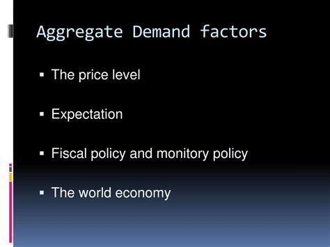 Image result for Aggregate supply Factors affecting