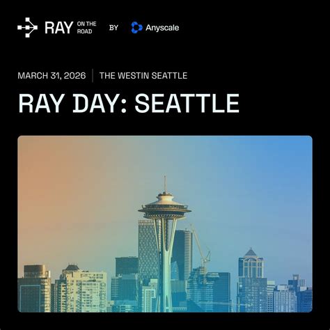 Ray Day: Seattle, 31 March 2026 | AllEvents