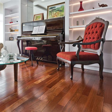 Solid Brazilian Cherry Hardwood Floors