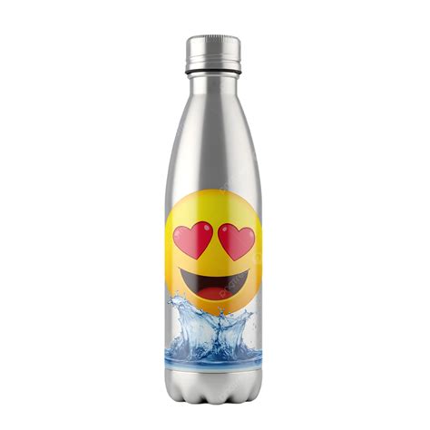 Emoji Water Bottle Labels Template
