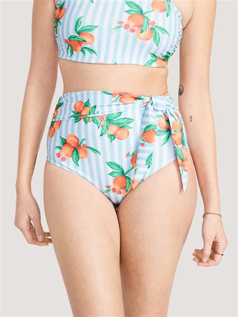 High Waisted Two Piece Bathing Suit