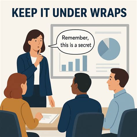 Keep it Under Wraps Meaning | Examples + Mini Quiz
