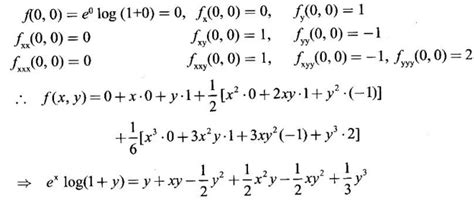 Taylor's Expansion for Function of Two Variables - Theorem, Worked ...