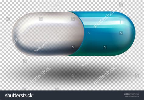 Capsule On Transparent Background Illustration Stock Vector (Royalty Free) 1140759386 | Shutterstock