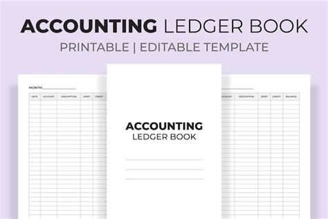 Image result for Ledger Book Examples