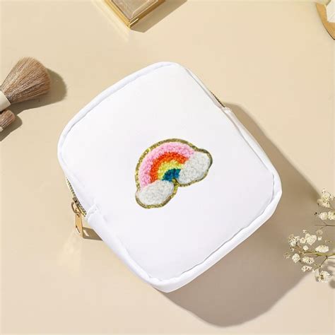 Small Nylon Makeup Bag for Purse Waterproof Travel Pouch – CRAZE