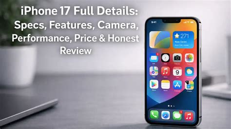 iPhone 17 Full Details, Specs, Camera, Battery, Price & R...
