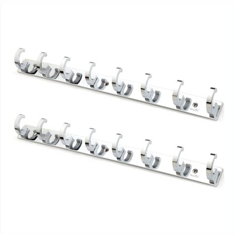 Silver Kaju Shape Aluminium Door Back Hanger Khutti Hooks – Gloxy