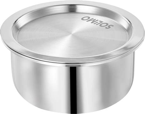 Buy Milton Pro Cook Triply Stainless Steel Induction Tope with Lid, 24 ...