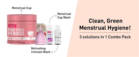 Sirona Pad-Free Menstrual Cup Medium, 1 Kit | Uses, Benefits, Price ...