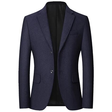 Slim Fit Single Breasted Cashmere Blazer – Wear.Style