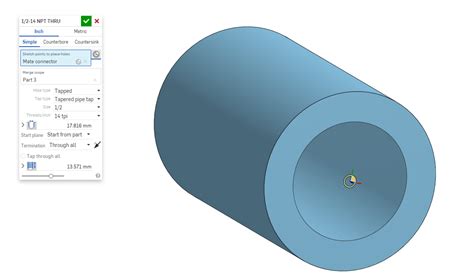 Image result for How to Add Threads in Onshape