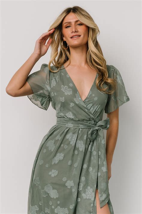 Fabric Swatch - Faye Chiffon | Eucalyptus – Baltic Born