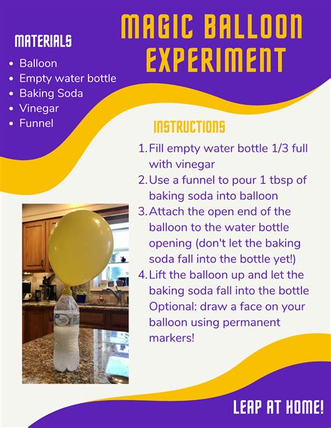 Best 13 Baking Soda & Vinegar Balloon Experiment {Easy & Fun!} – Artofit