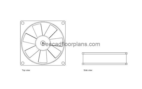 Image result for Desk Fan AutoCAD Exploded-View