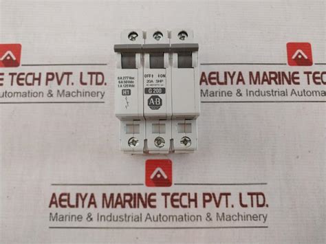 Allen-bradley 1492-acb Circuit Breaker 6A 277Vac Ac480Y/277V 1 Ph, Ser ...